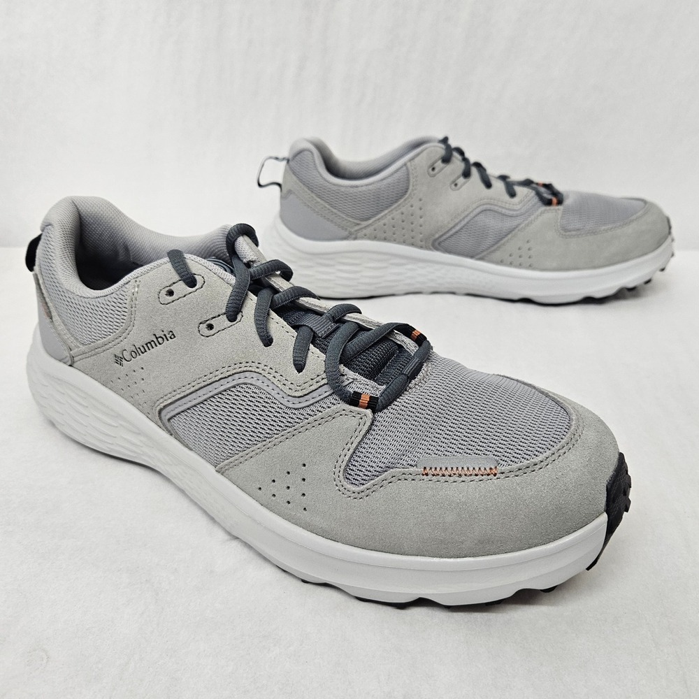 Columbia Benson Hiking Sneakers BM7306-088 Grey Mens Mismatched Sizes R:11 L:10